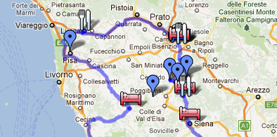 Itinéraire De 2 Semaines En Toscane - Carnets De Traverse Carnets De ...